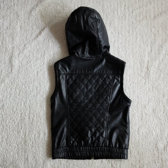 Danier Black Leather Bomber Jacket with Thinsulate - Picture 7 of 9